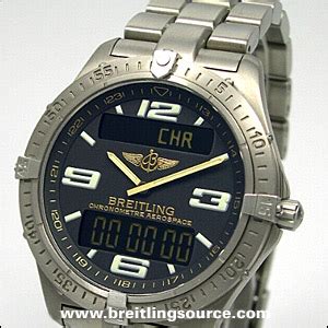 breitling aerospace titanium f75362|breitling k75362 lug.